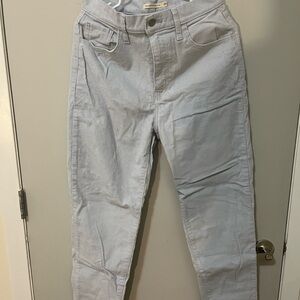 WORN ONE TIME - LEVI’s light-blue corduroys